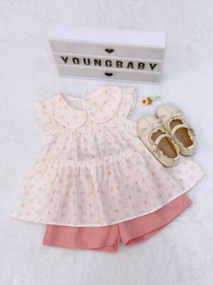 y1377 - Doll Collar Floral Set - 图片 8