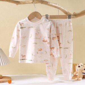 y1407 - Cute Animal Cotton Pajamas Sleepwear - 图片 6