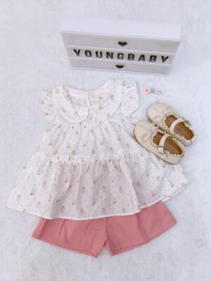 y1377 - Doll Collar Floral Set - 图片 7