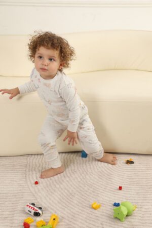 y1407 - Cute Animal Cotton Pajamas Sleepwear - 图片 4