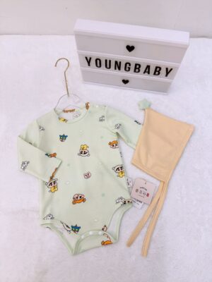 y1330 - Cartoon Romper With Star Cap - Image 10