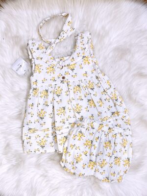 y1529 - FR Baby Girl With Headband Set - 图片 2