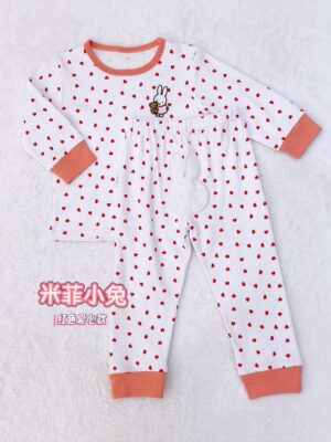 y1481 - Cute Cartoon Butt Pajamas Set - 图片 5