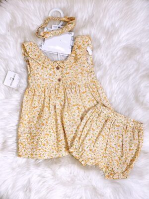 y1529 - FR Baby Girl With Headband Set - 图片 4