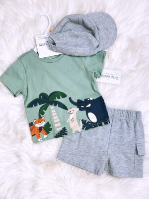 y1523 - Cute Animal With Cap Set - Image 6