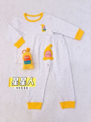 y1481 - Cute Cartoon Butt Pajamas Set - 图片 11