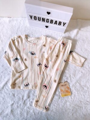 y1470 - Premium Cute Cartoon Pajamas Set - 图片 9