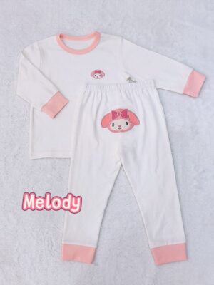 y1481 - Cute Cartoon Butt Pajamas Set - 图片 14