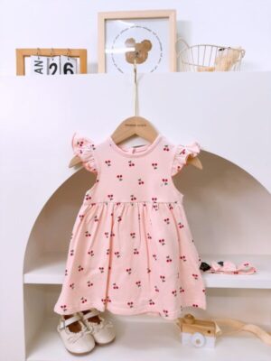 y1530 - Baby Girl Dress With Headband - 图片 23