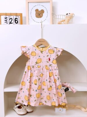 y1530 - Baby Girl Dress With Headband - 图片 42