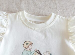 y1490 - Girl And Dog Ribbon Set - Image 6