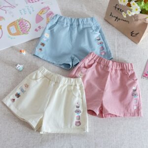 y1500 - Dessert Animal Color Short Pants - 图片 3