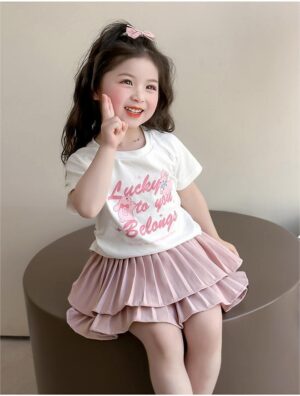 y1508 - Lucky To You Belongs Rabbit Skirt Set - 图片 4