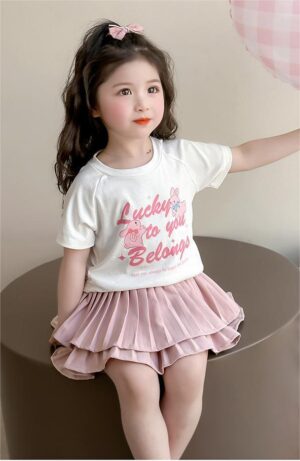 y1508 - Lucky To You Belongs Rabbit Skirt Set - 图片 2