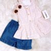 y1526 - Girl Headband And Sun Glasses 4 in1 Set - 图片 1