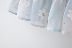 y1473 - Colorful Flower Dress - Image 7