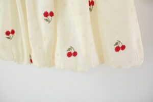 y1476 - Cherry Doll Collar Dress With Hat - 图片 7