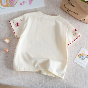 y1510 - Cute Kitty Shirt Lace Short Pants Set - Image 4