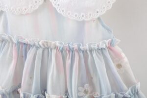 y1473 - Colorful Flower Dress - Image 5