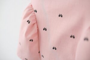 y1477 - Pink Ribbon Puff Dress - 图片 6