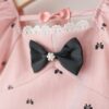 y1477 - Pink Ribbon Puff Dress - 图片 4