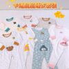 y1481 - Cute Cartoon Butt Pajamas Set - Image 1