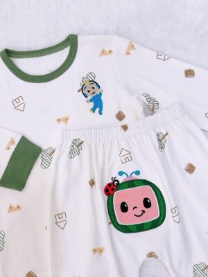 y1481 - Cute Cartoon Butt Pajamas Set - 图片 22