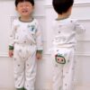 y1481 - Cute Cartoon Butt Pajamas Set - Image 3