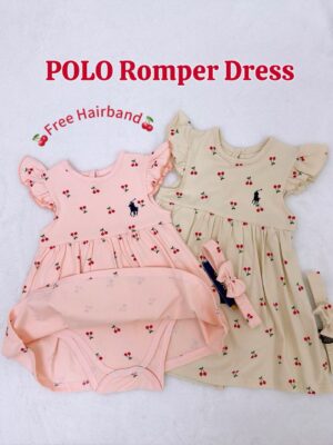 y1530 - Baby Girl Dress With Headband - 图片 50