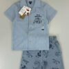 y1536 - Mickey Denim Short Pant Set - 图片 2