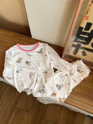 y1535 - Cute Cartoon Pajamas Sleepwear - 图片 9
