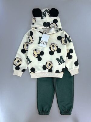 y1574 - Cartoon Hoodies Sweatshirt Set - 图片 2