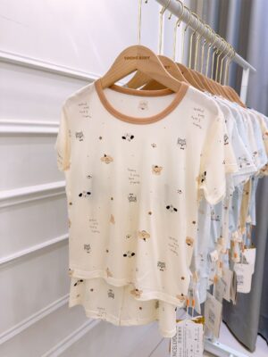 y1570 - Ice Silk Short-sleeves Boy Set - 图片 4