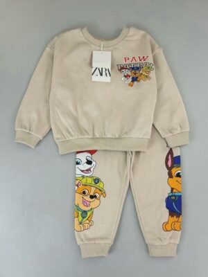 y1574 - Cartoon Hoodies Sweatshirt Set - 图片 6