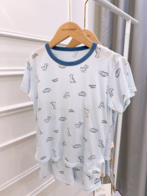 y1570 - Ice Silk Short-sleeves Boy Set - 图片 9