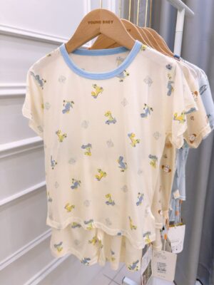 y1570 - Ice Silk Short-sleeves Boy Set - 图片 10