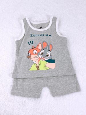 y1572 - Cute Cartoon Baby Vest Set - 图片 13