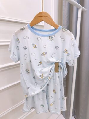 y1570 - Ice Silk Short-sleeves Boy Set - 图片 15