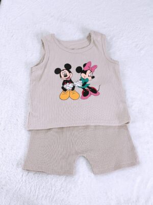 y1572 - Cute Cartoon Baby Vest Set - 图片 18