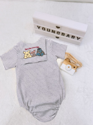 y1555 - Sailor Collar Baby Romper - 图片 20