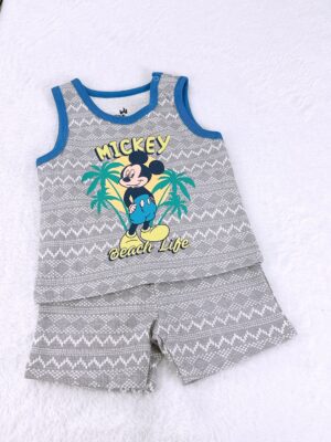 y1572 - Cute Cartoon Baby Vest Set - 图片 22