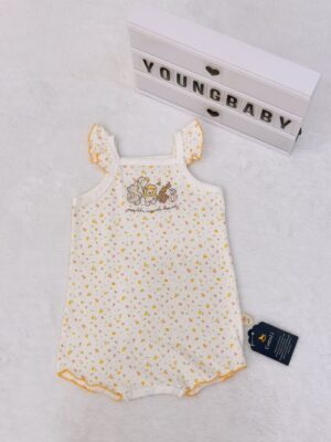 y1579 - Baby Girl Flying Strap Romper - 图片 21