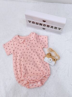 y1555 - Sailor Collar Baby Romper - 图片 26