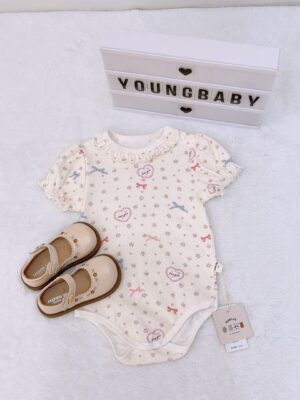 y1547 - Korean Style Sweet  Lace Romper - 图片 2