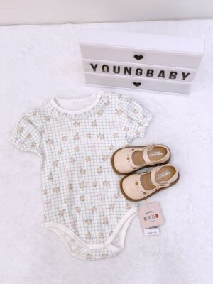 y1547 - Korean Style Sweet  Lace Romper - 图片 5