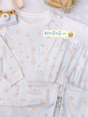 y1553 - INS Style Cute Cartoon Pajamas - 图片 10