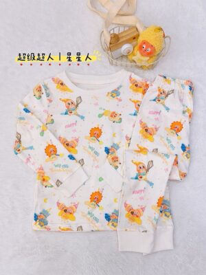y1553 - INS Style Cute Cartoon Pajamas - 图片 4