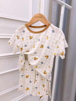 y1570 - Ice Silk Short-sleeves Boy Set - 图片 16
