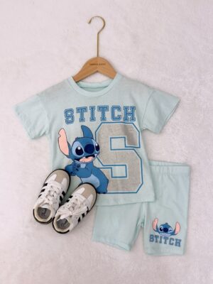 y1598 - Cute Stitch T-shirt Set - Image 3