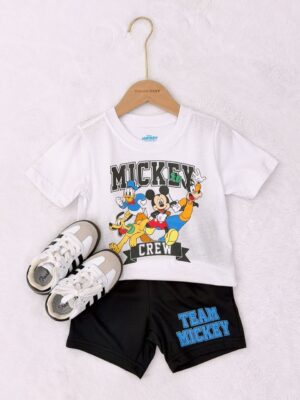 y1599 - Cute Mickey T-shirt Set - 图片 7
